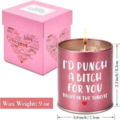 Floral Scented Candle Gift