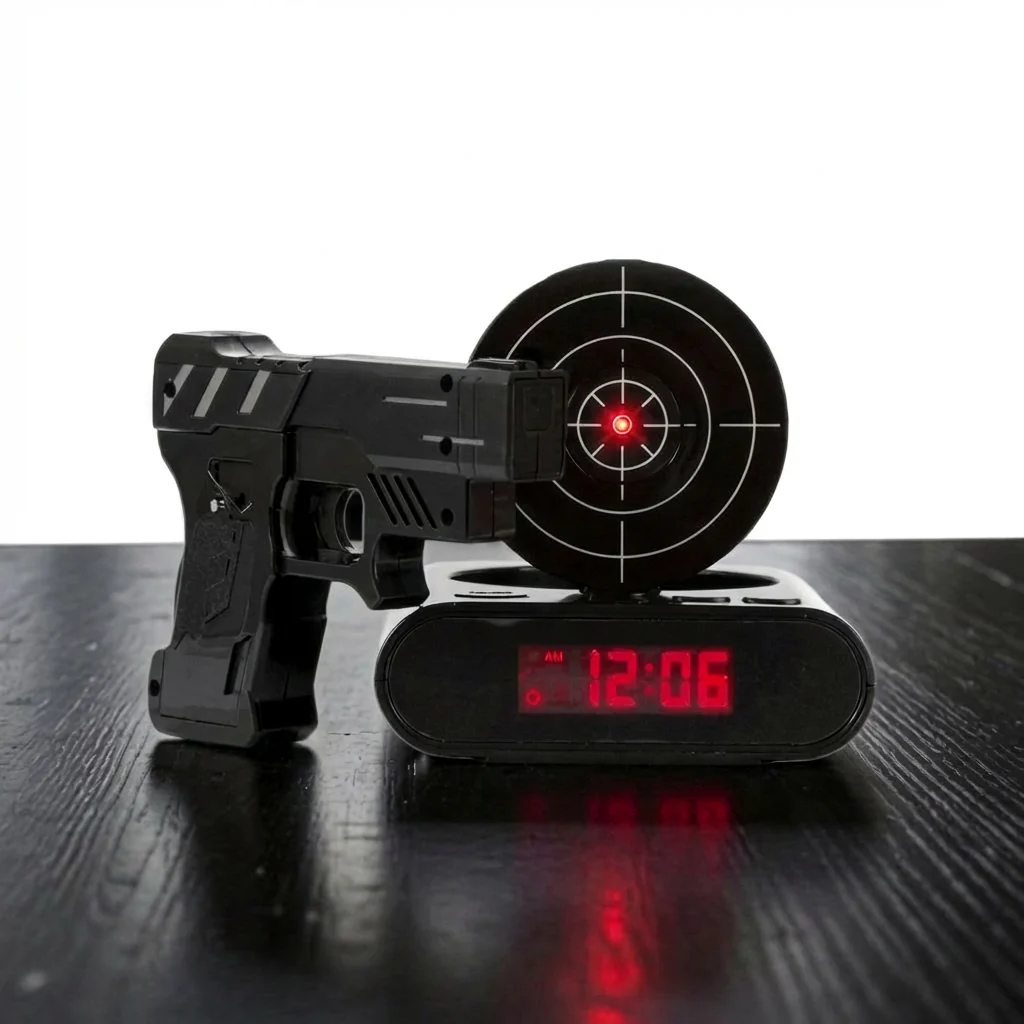 Aim & Rise Alarm Clock