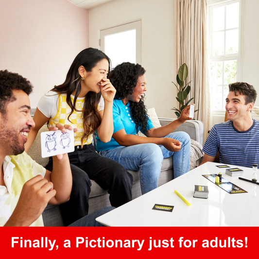 Pictionary Adults Only Party Game For Adults And Game Night, Drawing Game With Silly Sketches